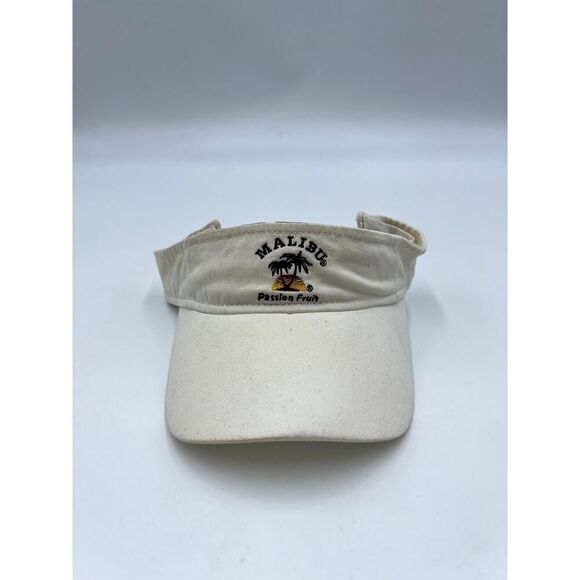 Vintage Malibu Rum Strapback Visor Adjustable - Picture 1 of 4